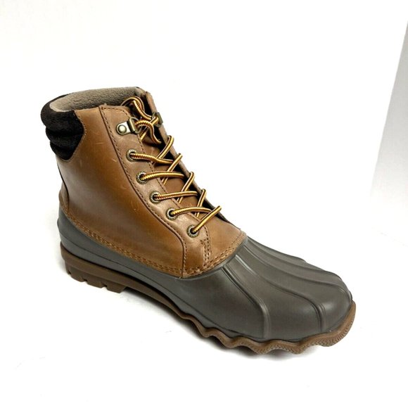 Sperry Mens Avenue Duck Boot Waterproof Tan Size 9.5 M main image 6